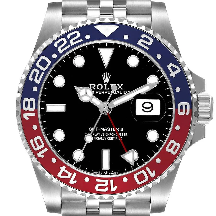 GMT-Master II 126710 Coke 904L Steel SCF 1:1 Best Edition Black Dial on Jubilee Bracelet SH3285 CHS