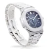Nautilus 5712 SS VSV Custom Modified Blue Dial on SS Bracelet A240 Super Clone V2 - Image 3