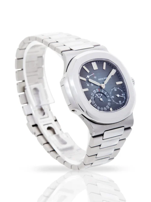 Nautilus 5712 SS VSV Custom Modified Blue Dial on SS Bracelet A240 Super Clone V2 - Image 3