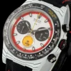 Daytona DIW Ferrari White Carbon DIWF Best Edition White/Red Dial on Black Nylon Strap DD4801 - Image 3