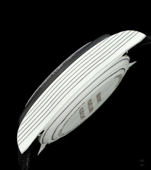 Daytona DIW Ferrari White Carbon DIWF Best Edition White/Red Dial on Black Nylon Strap DD4801 - Image 6