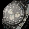 Daytona DIW Black Carbon Case DIWF Edition Gray/White Dial on Black Nylon Strap DD4801 - Image 2