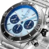 Super Chronomat B01 44 SS TF 1:1 Best Edition Ice Blue Dial on SS Bracelet A7750 - Image 4