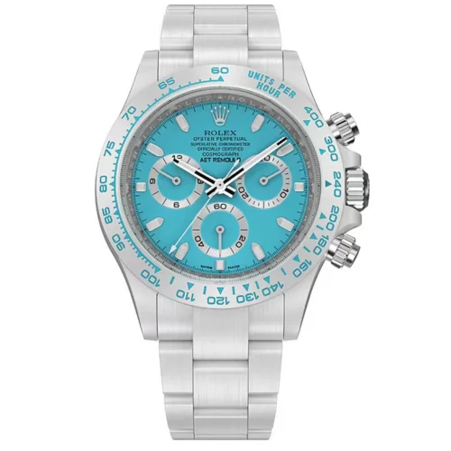 Modified Super Clone Watches 1:1 AET Rolex Daytona Full Ceramic Abu Dhabi 4130 Movement