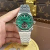 Audemars Piguet Imitation Royal Oak Selfwinding Flying Tourbillon 26730BC Green Dial 41mm Super Clone