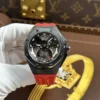 Audemars Piguet Imitation Royal Oak Concept Flying Tourbillon UAE Version Red Rubber Strap 42mm