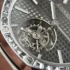 Audemars Piguet Royal Oak Selfwinding Flying Tourbillon 26730BC Gray Dial 41mm Super Clone - Image 7