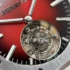 Audemars Piguet Imitation Royal Oak Selfwinding Flying Tourbillon 26730ST Burgundy Dial 41mm Super Clone - Image 3