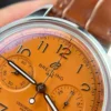 Breitling Premier B01 Chronograph Super Clone Watch Dial Orange BLS Factory 42mm - Image 3