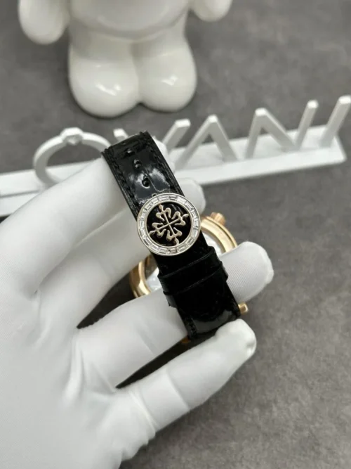 Patek Philippe Grand Complications 6104R Custom Solid Gold Watch and Diamonds 44mm Super Clone - Image 6