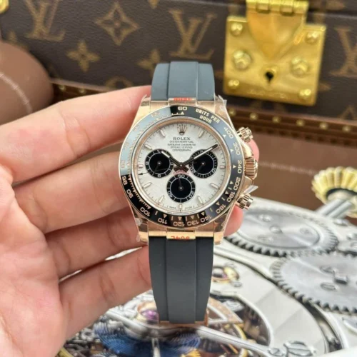 Daytona 126515 THBF 1:1 Best Edition RG/Black Dial on Oysterflex Strap SH4131 (Weighted)