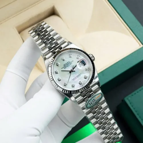 DateJust 41 126334 QF 1:1 Best Edition 904L Steel White MOP Dial on Jubilee Bracelet QF3235 (149g)