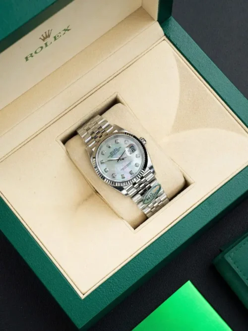 DateJust 41 126334 QF 1:1 Best Edition 904L Steel White MOP Dial on Jubilee Bracelet QF3235 (149g) - Image 3