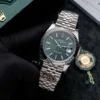 DateJust 41 126334 QF 1:1 Best Edition 904L Steel Green Texuted Stick Dial on Jubilee Bracelet QF3235 (149g) - Image 4