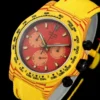 Rolex Daytona DIW Carbon Fiber Volcano Yellow Luxury Super Clone - Image 3