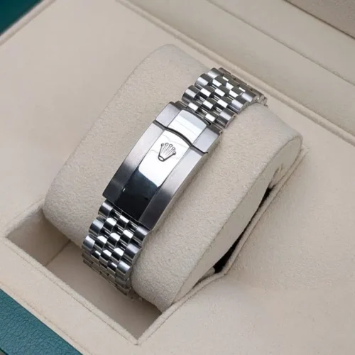 DateJust 41 126334 QF 1:1 Best Edition 904L Steel Blue Roman Dial on Jubilee Bracelet QF3235 (149g) - Image 5