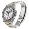 Explorer II 42mm 226570 Black 904L SS QF 1:1 Best Edition White Dial on Bracelet SH3285 CHS - Image 2