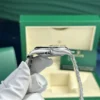 DateJust 41 126334 QF 1:1 Best Edition 904L Steel Silver Stick Dial on Jubilee Bracelet QF3235 (149g) - Image 5