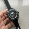 Planet Ocean 45.5mm GMT Worldtimer Real Ceramic VSF 1:1 Best Edition Black/Gray Dial On Black Rubber Strap Super Clone 8938 - Image 4