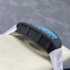 Custom RM055 NTPT APSF 1:1 Best Edition Blue Bezel Blue Crown on Rubber Strap Custom Vaucher Movement - Image 4