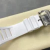 Custom RM055 NTPT APSF 1:1 Best Edition White Bezel Red Crown on Rubber Strap Custom Vaucher Movement - Image 3