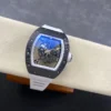 Custom RM055 NTPT APSF 1:1 Best Edition White Bezel White Crown on Rubber Strap Custom Vaucher Movement - Image 4