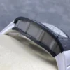 Custom RM055 NTPT APSF 1:1 Best Edition White Bezel White Crown on Rubber Strap Custom Vaucher Movement - Image 7