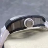 Custom RM055 NTPT APSF 1:1 Best Edition White Bezel White Crown on Rubber Strap Custom Vaucher Movement - Image 2