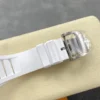 Custom RM055 NTPT APSF 1:1 Best Edition White Bezel White Crown on Rubber Strap Custom Vaucher Movement - Image 6