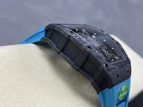 Custom RM035-02 NTPT PPMF 1:1 Best Edition Blue Crown on Nylon Strap Custom Vaucher Movement - Image 6