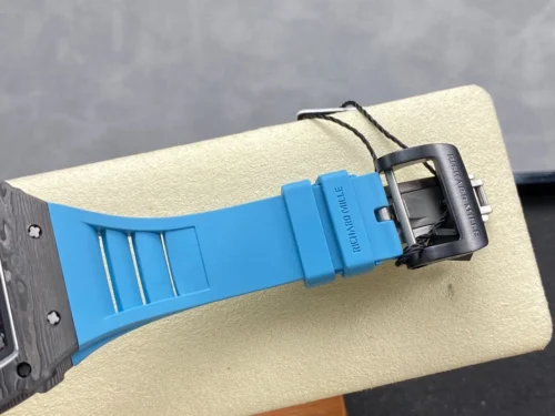Custom RM035-02 NTPT PPMF 1:1 Best Edition Blue Crown on Nylon Strap Custom Vaucher Movement - Image 7