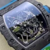 Custom RM035-02 NTPT PPMF 1:1 Best Edition Blue Crown on Nylon Strap Custom Vaucher Movement - Image 5