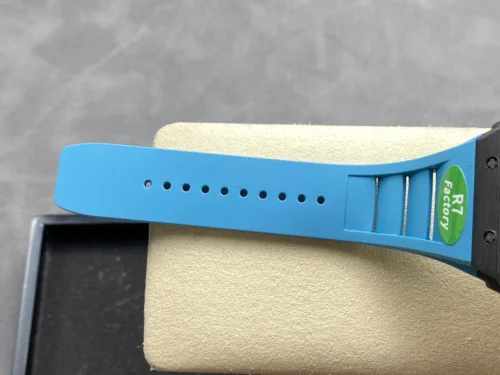 Custom RM035-02 NTPT PPMF 1:1 Best Edition Blue Crown on Nylon Strap Custom Vaucher Movement - Image 8