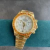 Daytona 116578SACO “Orange Sapphire” SONIC 1:1 Best Edition White Dial on RG Becelet SA4130 - Image 3