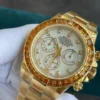 Daytona 116578SACO “Orange Sapphire” SONIC 1:1 Best Edition White Dial on RG Becelet SA4130 - Image 5