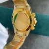 Daytona 116578SACO “Orange Sapphire” SONIC 1:1 Best Edition White Dial on RG Becelet SA4130 - Image 6