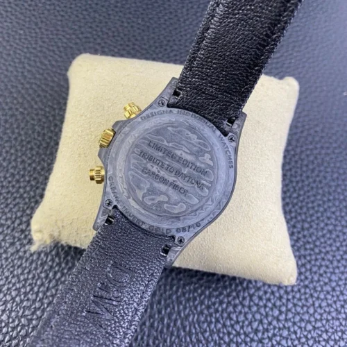 Daytona DIW Carbon N6F 1:1 Best Edition Blue Dial on Black Nylon Strap DD4801 - Image 8