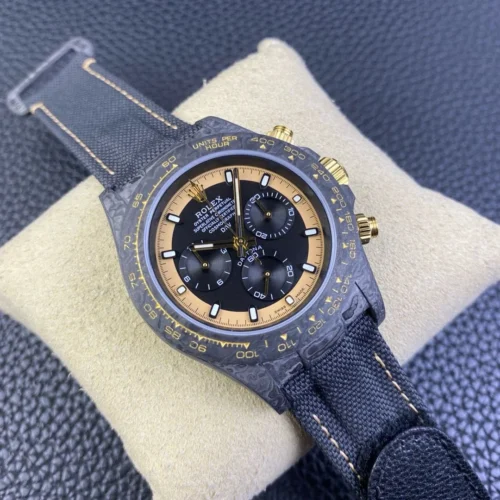 Daytona DIW Carbon N6F 1:1 Best Edition Blue Dial on Black Nylon Strap DD4801