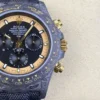Daytona DIW Carbon N6F 1:1 Best Edition Blue Dial on Black Nylon Strap DD4801 - Image 3