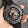 Big Bang Ferrari Speciale Ceramic HBBF 1:1 Best Edition on Red Gummy Strap A1241 - Image 4