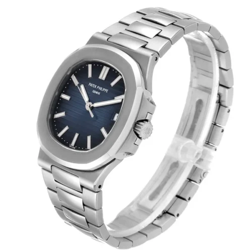 Nautilus 5711/1A SS VAF 1:1 Best Edition Old Version Blue Textured Dial On SS Bracelet Super Clone 324 - Image 4