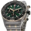 Super Chronomat B01 44 SS/RG TF 1:1 Best Edition Green Dial on SS/RG Bracelet A7750 - Image 3