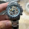 Modified Super Clone Watches 1:1 Sonic Rolex Daytona Skeleton Dial 4130 Movement - Image 3