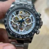 Modified Super Clone Watches 1:1 Sonic Rolex Daytona Skeleton Dial 4130 Movement - Image 4