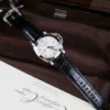 PAM1367 Luminor Quaranta BiTempo 40mm VSF 1:1 Best Edition on Black leather strap P.9010 Clone - Image 4