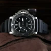 PAM1389 Titanium Lite VSF 1:1 Best Edition Black Dial on Black Rubber Strap P.9010 Clone - Image 9