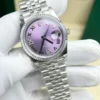 Rolex DateJust 126234 Super Clone with Purple Dial
