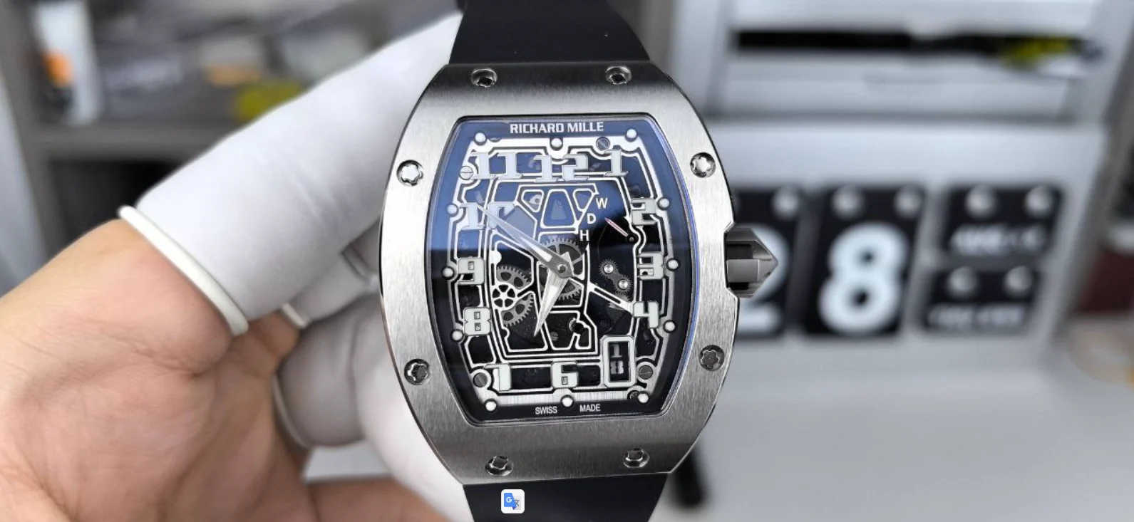 RM67-01 Titanium Case Super Clone Custom Version