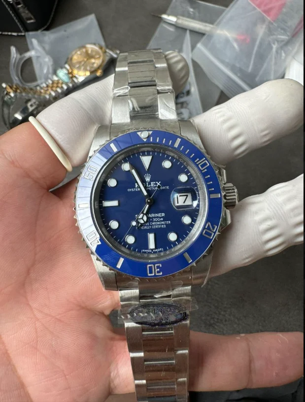 Clean Factory Rolex Submariner Smurf