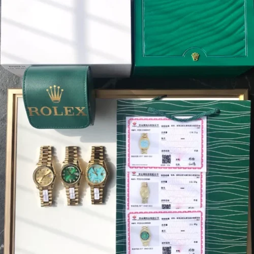 Rolex Day-Date 36mm Wrapped 18K Yellow Gold